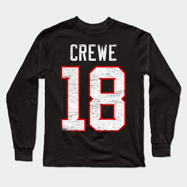 The Longest Yard Crewe 18 Vintage Tshirt Long Sleeve T-Shirt by zurcnami